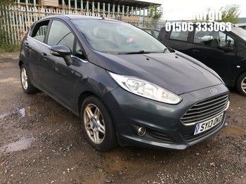 Location: Edinburgh - 2013 FORD FIESTA ZETEC TDCI 5 Door Hatchback REG: SY13OKD, Keys: No, MOT Expiry date: 16/04/2027, 1499 Diesel, 5 Speed Manual Diesel, Former Keepers: 2