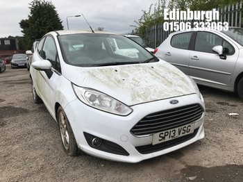 Location: Edinburgh - 2013 FORD FIESTA ZETEC 3 Door Hatchback REG: SP13VSG, Keys: No, MOT Expiry date: 27/04/2026, 998 Petrol, 5 Speed Manual Petrol, Former Keepers: 2
