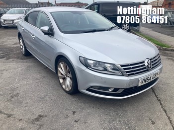 Location: Nottingham - 2014 VOLKSWAGEN CC GT BLUEMOTION TECHNOLG COUPE REG: VN64GBY, 1968cc DIESEL, 6 SPEED MANUAL DIESEL, Former Keepers: 4, Keys: No, MOT Expiry date: 24/04/2026