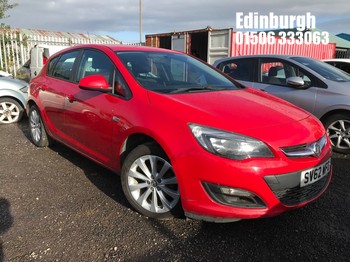 Location: Edinburgh - 2012 VAUXHALL ASTRA ACTIVE 5 Door Hatchback REG: SV62WFO, Keys: No, MOT Expiry date: 20/11/2025, 1398 Petrol, 5 Speed Manual Petrol, Former Keepers: 3