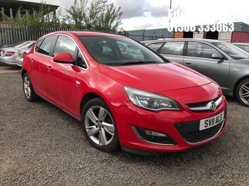 Location: Edinburgh - 2012 VAUXHALL ASTRA SRI 5 Door Hatchback REG: SV11ALS, Keys: No, MOT Expiry date: 27/03/2026, 1598 Petrol, 5 Speed Manual Petrol, Former Keepers: 3