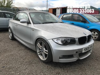 Location: Edinburgh - 2009 BMW 120D M SPORT Coupe REG: YB09SVG, Keys: No, MOT Expiry date: 03/11/2025, 1995 Diesel, 6 Speed Manual Diesel, Former Keepers: 13