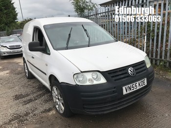 Location: Edinburgh - 2005 VOLKSWAGEN CADDY 69PS SDI Car Derived Van REG: VN55KOE, Keys: No, MOT Expiry date: 05/08/2026, 1968 Diesel, 5 Speed Manual Diesel, Former Keepers: 7