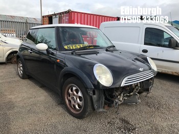 Location: Edinburgh - 2003 MINI MINI COOPER 3 Door Hatchback REG: NT53DHP, Keys: No, MOT Expiry date: 14/11/2025, 1598 Petrol, 5 Speed Manual Petrol, Former Keepers: 14