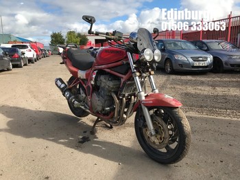 Location: Edinburgh - 1998 SUZUKI GSF 600 W Motorcycle REG: R244RST, Keys: No, MOT Expiry date: 03/07/2024, 599 Petrol,, Former Keepers: 5