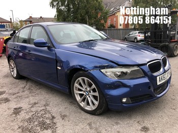 Location: Nottingham - 2010 BMW 318D SE 4 Door Saloon REG: AK60XYA, Keys: No, MOT Expiry date: 14/12/2025, 1995 Diesel, 6 Speed Manual Diesel, Former Keepers: 15