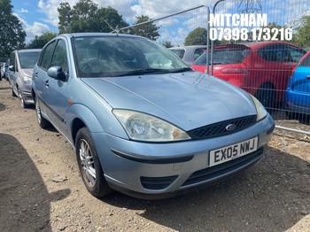 Location: Mitcham - 2005 FORD FOCUS LX 5 Door Hatchback REG: EX05NWJ, Keys: No, MOT Expiry date: 22/02/2027, 1596 Petrol, 5 Speed Manual Petrol, Former Keepers: 4