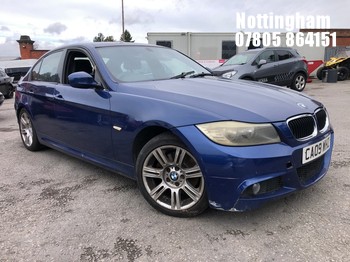 Location: Nottingham - 2009 BMW 320D M SPORT AUTO 4 Door Saloon REG: CA09WHZ, Keys: No, MOT Expiry date: 09/12/2026, 1995 Diesel, 6 Speed Auto Diesel, Former Keepers: 6