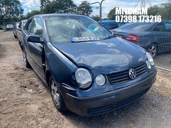 Location: Mitcham - 2005 VOLKSWAGEN POLO TWIST 3 Door Hatchback REG: LB54RJX, Keys: No, MOT Expiry date: 26/11/2026, 1390 Petrol, 5 Speed Manual Petrol, Former Keepers: 4