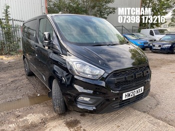 Location: Mitcham - 2020 FORD TRANSIT CUSTOM 280LIMITD Panel Van REG: HW20NXA, Keys: No, MOT Expiry date: 11/08/2027, 1995 Diesel, 6 Speed Manual Diesel, Former Keepers: 4