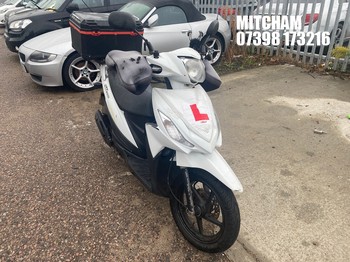 Location: Mitcham - 2020 SUZUKI UK 110 NM M0 Motorcycle REG: YK70SWZ, Keys: No, MOT Expiry date: 02/11/2026, 113 Petrol, AUTOMATIC, Former Keepers: 4
