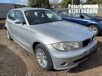 Location: Peterborough - 2006 BMW 120D SE AUTO 5 Door Hatchback REG: HN06CVW, Keys: No, MOT Expiry date: 06/05/2026, 1995 Diesel, 6 Speed Auto Diesel, Former Keepers: 6