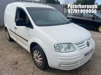 Location: Peterborough - 2005 VOLKSWAGEN CADDY 69PS SDI Car Derived Van REG: MW55DDK, Keys: No, MOT Expiry date: 07/03/2026, 1968 Diesel, 5 Speed Manual Diesel, Former Keepers: 7