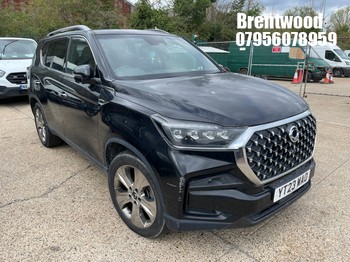 Location: Brentwood - 2023 SSANGYONG REXTON ULTIMATE PLUS AUTO Estate REG: YT23WAO, Keys: No, MOT Expiry date: 10/04/2026, 2157 Diesel, 8 Speed Auto Diesel, Former Keepers: 1