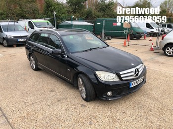 Location: Brentwood - 2010 MERCEDES-BENZ C180 BLUE-CY SPORT CGI A Estate REG: KY60HGN, Keys: No, MOT Expiry date: 07.07.2026, 1796 Petrol, 5 Speed Auto Petrol, Former Keepers: 6