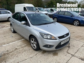 Location: Brentwood - 2009 FORD FOCUS ZETEC 100 5 Door Hatchback REG: FY59NXP, Keys: No, MOT Expiry date: 11/08/2026, 1596 Petrol, 5 Speed Manual Petrol, Former Keepers: 8