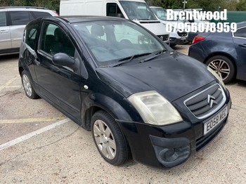 Location: Brentwood - 2008 CITROEN C2 CACHET 3 Door Hatchback REG: EO58WEC, Keys: No, MOT Expiry date: 06/04/2027, 1360 Petrol, 5 Speed Manual Petrol, Former Keepers: 3