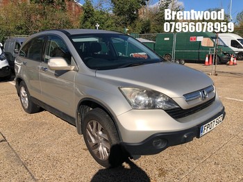 Location: Brentwood - 2007 HONDA CR-V SE I-VTEC 5 Door Hatchback REG: FP07SGZ, Keys: No, MOT Expiry date: 23/05/2026, 1997 Petrol, 6 Speed Manual Petrol, Former Keepers: 6