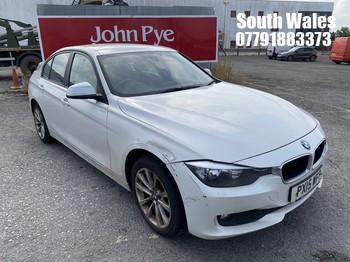 Location: South Wales - 2015 BMW 318D SE AUTO 4 Door Saloon REG: PX15WFP, Keys: No, MOT Expiry date: 12/05/2026, 1995 Diesel, 8 Speed Auto Diesel, Former Keepers: 6