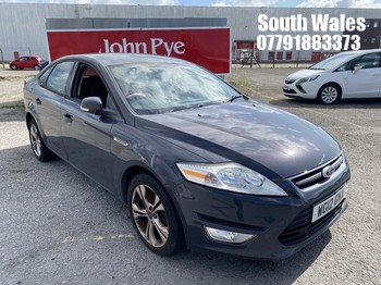 Location: South Wales - 2012 FORD MONDEO ZETEC TURBO 5 Door Hatchback REG: WG12GNX, Keys: No, MOT Expiry date: 14/08/2026, 1596 Petrol, 6 Speed Manual Petrol, Former Keepers: 4