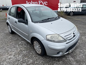 Location: South Wales - 2009 CITROEN C3 VTR 5 Door Hatchback REG: CK09OZJ, Keys: No, MOT Expiry date: 17/06/2026, 1360 Petrol, 5 Speed Manual Petrol, Former Keepers: 4