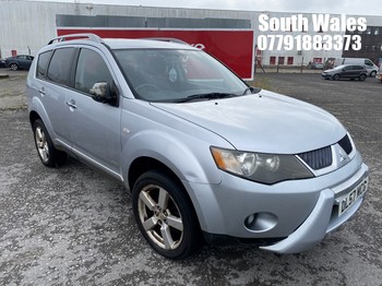 Location: South Wales - 2007 MITSUBISHI OUTLANDER WARRIOR DI-D Estate REG: DL57MCG, Keys: No, MOT Expiry date: 27/08/2025, 1968 Diesel, 6 Speed Manual Diesel, Former Keepers: 3