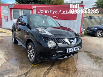 Location: Hull - 2015 NISSAN JUKE ACENTA PREMIUM DIG-T 5 Door Hatchback REG: VU65XNR, Keys: Yes, MOT Expiry date: 20/11/2026, 1197 Petrol, 6 Speed Manual Petrol, Former Keepers: 3