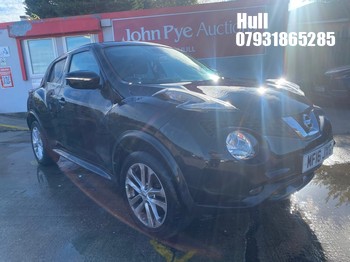 Location: Hull - 2016 NISSAN JUKE N-CONNECTA DIG-T 5 Door Hatchback REG: MF16JXG, Keys: No, MOT Expiry date: 26/02/2026, 1197 Petrol, 6 Speed Manual Petrol, Former Keepers: 3