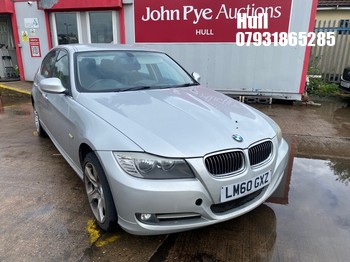 Location: Hull - 2010 BMW 318I EXCLUSIVE EDITION AU 4 Door Saloon REG: LM60GXZ, Keys: No, MOT Expiry date: 23/08/2025, 1995 Petrol, 6 Speed Auto Petrol, Former Keepers: 4