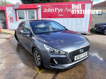 Location: Hull - 2018 HYUNDAI I30 SE NAV T-GDI 5 Door Hatchback REG: EF67YYP, Keys: Yes, MOT Expiry date: 23/09/2026, 998 Petrol, 6 Speed Manual Petrol, Former Keepers: 5