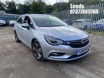 Location: Leeds - 2018 VAUXHALL ASTRA DESIGN CDTI ESTATE REG: VU68WFA, 1598cc DIESEL, 6 SPEED MANUAL DIESEL, Former Keepers: 1, Keys: Yes, MOT Expiry date: 25-10-2026