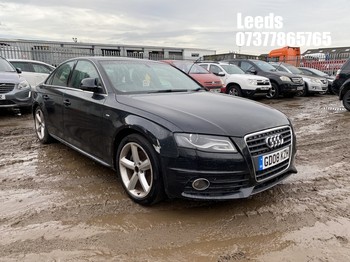 Location: Leeds - 2008 AUDI A4 S LINE 120 TFSI 4 Door Saloon REG: GD08KZH, Keys: No, MOT Expiry date: 03-04-2025, 1798 Petrol, 6 Speed Manual Petrol, Former Keepers: 8