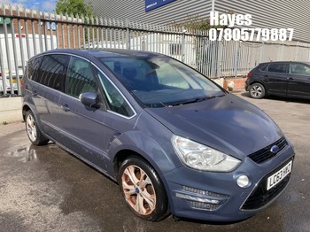 Location: Hayes - 2013 FORD S-MAX TITANIUM TDCI 138 A MPV REG: LC63HWZ, Keys: No, MOT Expiry date: 21/01/2026, 1997 Diesel, 6 Speed Auto Diesel, Former Keepers: 5