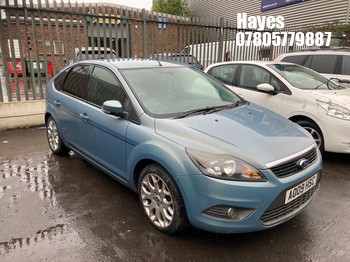 Location: Hayes - 2009 FORD FOCUS ZETEC 100 5 Door Hatchback REG: AO09HSC, Keys: No, MOT Expiry date: 26/02/2025, 1596 Petrol, 5 Speed Manual Petrol, Former Keepers: 5