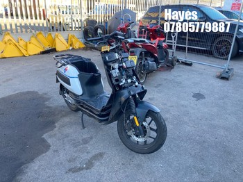 Location: Hayes - 2022 NIU NQi GTS CARGO ER 2022 Scooter REG: GU72KKH, Keys: No, MOT Expiry date: 15/09/2026, 0 Electric, Automatic, Former Keepers: 2