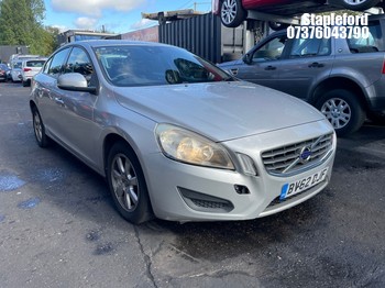 Location: Stapleford - 2012 VOLVO S60 ES NAV D4 4 Door Saloon REG: BV62DJF, Keys: Yes, MOT Expiry date: 22/07/2027, 1984 Diesel, 6 Speed Manual Diesel, Former Keepers: 3
