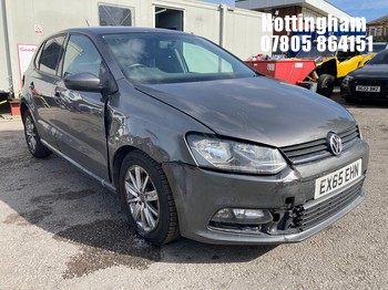 Location: Nottingham - 2015 VOLKSWAGEN POLO SE TSI 5 Door Hatchback REG: EX65EHN, 1197 Petrol, 5 Speed Manual Petrol, Former Keepers: 10, Keys: Yes, MOT Expiry date: 24/02/2027