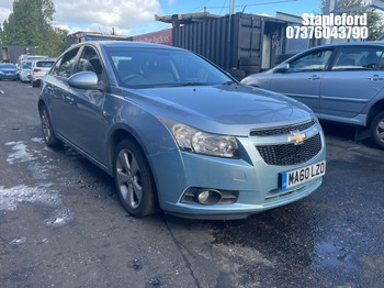Location: Stapleford - 2010 CHEVROLET CRUZE LS 4 Door Saloon REG: MA60LZO, Keys: Yes, MOT Expiry date: 04/11/2026, 1598 Petrol, 5 Speed Manual Petrol, Former Keepers: 4