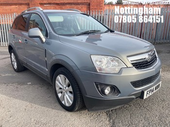 Location: Nottingham - 2014 VAUXHALL ANTARA EXCLUSIV CDTI 4X4 5 Door Hatchback REG: FP14MWW, 2231cc Diesel, 6 Speed Manual Diesel, Former Keepers: 2, Keys: Yes, MOT Expiry date: 03/11/2026
