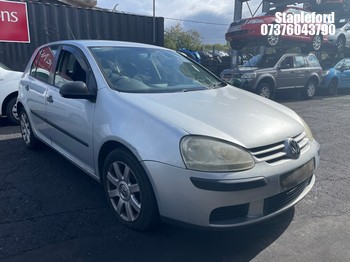 Location: Stapleford - 2007 VOLKSWAGEN GOLF TDI S 5 Door Hatchback REG: AK07GFO, Keys: Yes, MOT Expiry date: 16/11/2026, 1896 Diesel, 5 Speed Manual Diesel, Former Keepers: 6