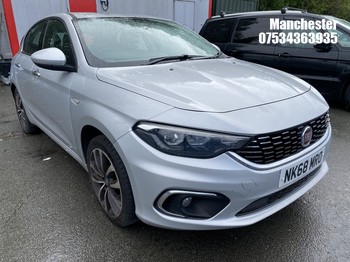 Location: Manchester - 2018 FIAT TIPO LOUNGE MULITJET 5 Door Hatchback REG: NK68MRO, 1248cc Diesel, 5 Speed Manual Diesel, Former Keepers: 4, Keys: No, MOT Expiry date: 07/01/2027