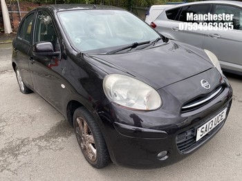 Location: Manchester - 2013 NISSAN MICRA ACENTA 5 Door Hatchback REG: SA13UCE, 1198cc Petrol, 5 Speed Manual Petrol, Former Keepers: 10, Keys: No, MOT Expiry date: 09/07/2026