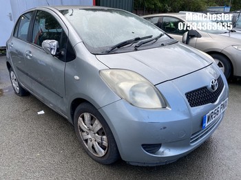 Location: Manchester - 2006 TOYOTA YARIS T3 5 Door Hatchback REG: WR56PNX, 1296cc Petrol, 5 Speed Manual Petrol, Former Keepers: 4, Keys: No, MOT Expiry date: 21/12/2025