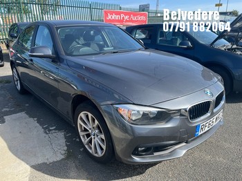 Location: BELVEDERE - 2015 BMW 320D SE AUTO 4 Door Saloon REG: RF65WRZ, 1995cc Diesel, 8 Speed Auto Diesel, Former Keepers: 1, Keys: No, MOT: Expiry date03.01.2027