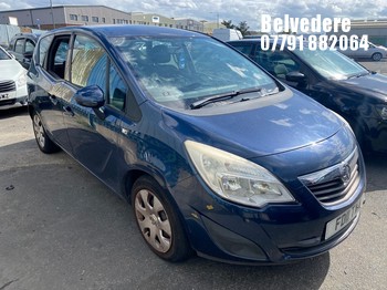 Location: BELVEDERE - 2011 VAUXHALL MERIVA EXCLUSIV MPV REG: FD11TWA, 1398cc Petrol, 5 Speed Manual Petrol, Former Keepers: 1, Keys: No, MOT: Expiry date23.02.2027