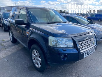 Location: BELVEDERE - 2007 LAND ROVER FREELANDER GS TD4 Estate REG: YA56HND, 2179cc Diesel, 6 Speed Manual Diesel, Former Keepers: 5, Keys: No, MOT: Expiry date10.03.2026