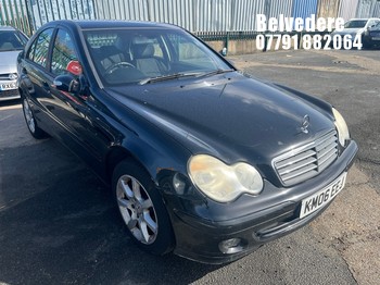 Location: BELVEDERE - 2006 MERCEDES C180 KOMP. CLASSIC SE A 4 Door Saloon REG: KM06EEJ, 1796cc Petrol, 5 Speed Auto Petrol, Former Keepers: 6, Keys: No, MOT: Expiry date23.12.2026