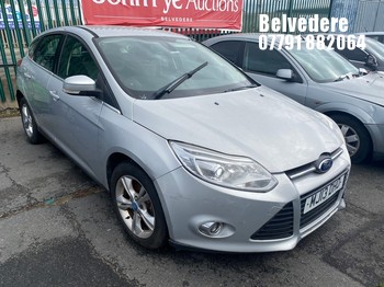 Location: Belvedere - 2013 FORD FOCUS ZETEC 125 AUTO 5 Door Hatchback REG: MJ13DHO, Keys: No, MOT Expiry date: 12/11/2025, 1596 Petrol, 6 Speed Auto Petrol, Former Keepers: 8