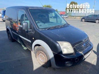 Location: Belvedere - 2013 FORD TRANSIT CONNECT 90 T200 T Panel Van REG: YX13YTJ, Keys: No, MOT Expiry date: 15/01/2026, 1753 Diesel, 5 Speed Manual Diesel, Former Keepers: 6