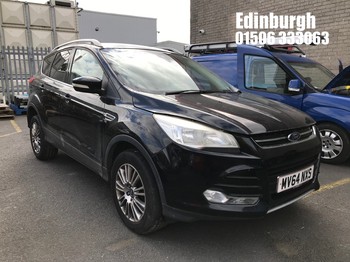 Location: Edinburgh - 2014 FORD KUGA TITANIUM 4X2 TDCI 5 Door Hatchback REG: MV64NXS, Keys: No, MOT Expiry date: 10/09/2025, 1997 Diesel, 6 Speed Manual Diesel, Former Keepers: 7
